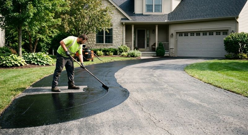 Driveway Slurry Sealing in San Antonio, TX