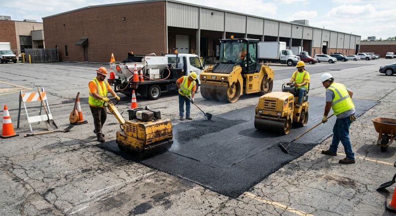 Parking Lot Repair in Pasadena, CA
